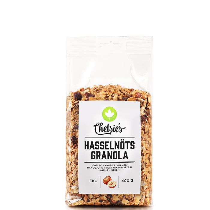 Granola Hasselnötter 400 g
