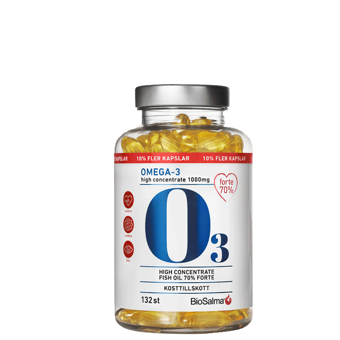 Omega3 Forte 70%1000 mg 132 kapslar