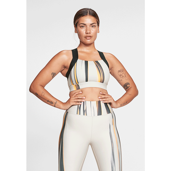 Bild av Kay Printed Sports Bra, Laser Beam Print