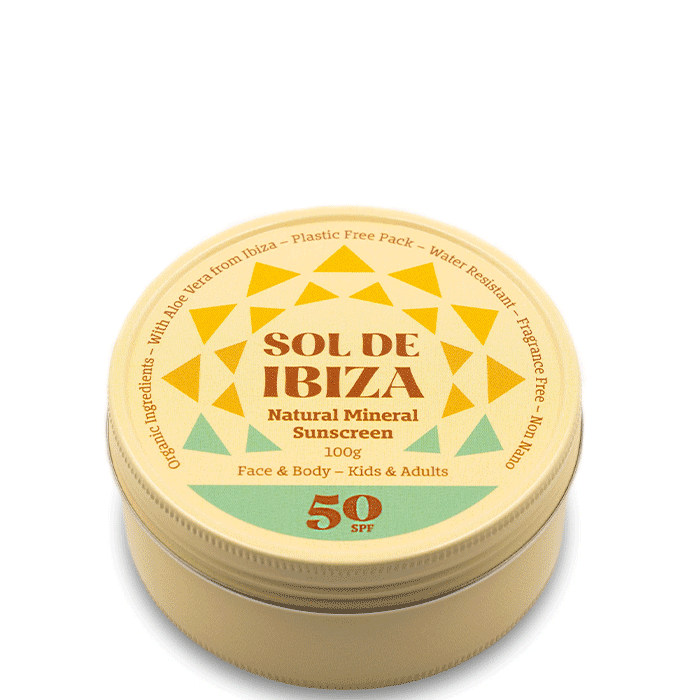 Naturligt Solskydd SPF50 100 g