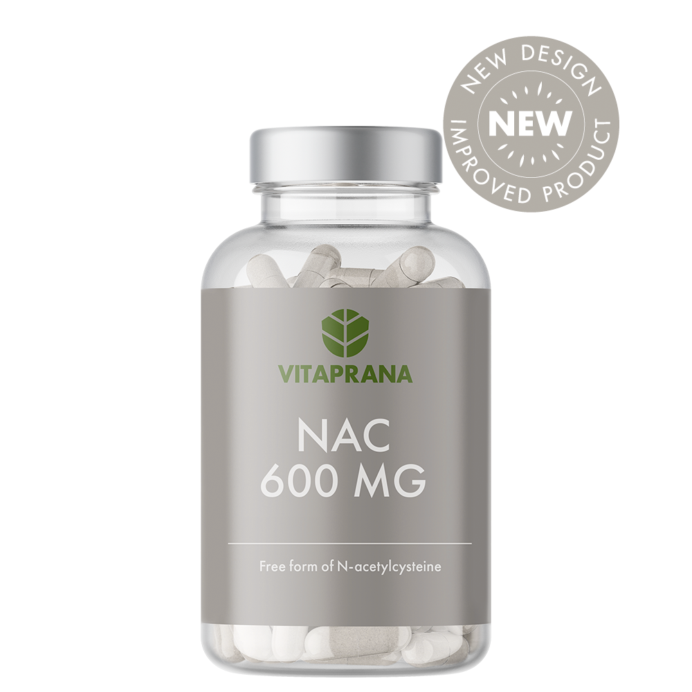 Vitaprana NAC, 600 mg 100 kapslar