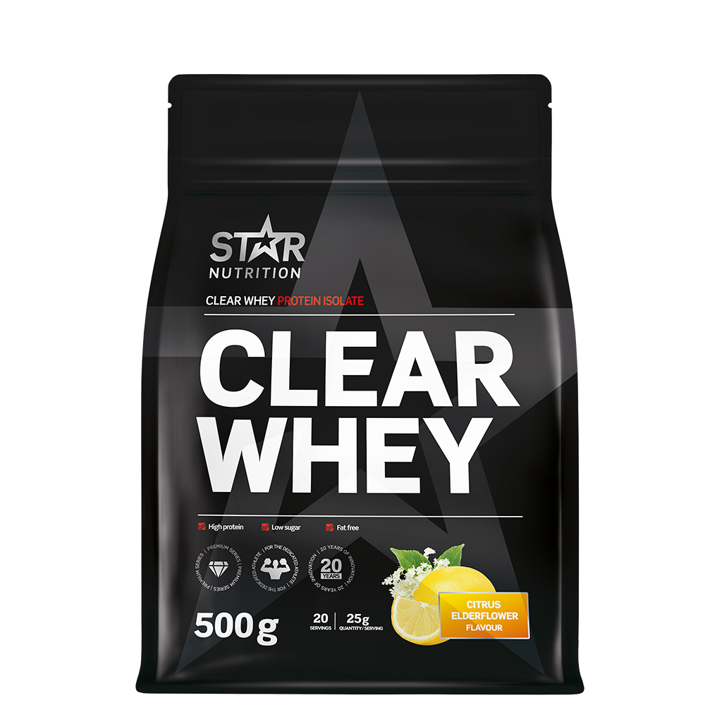 Clear Whey Vassleprotein 500 g