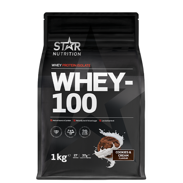 Whey-100 Vassleprotein 1 kg