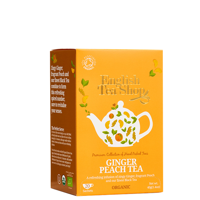 Ginger Peach Tea, 20 tepåsar