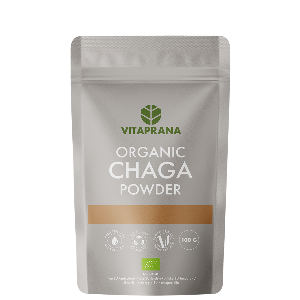Ekologiskt Chagapulver 100 g - Vitaprana