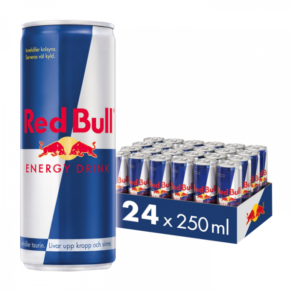 24 x Red Bull Energidryck 250 ml Original