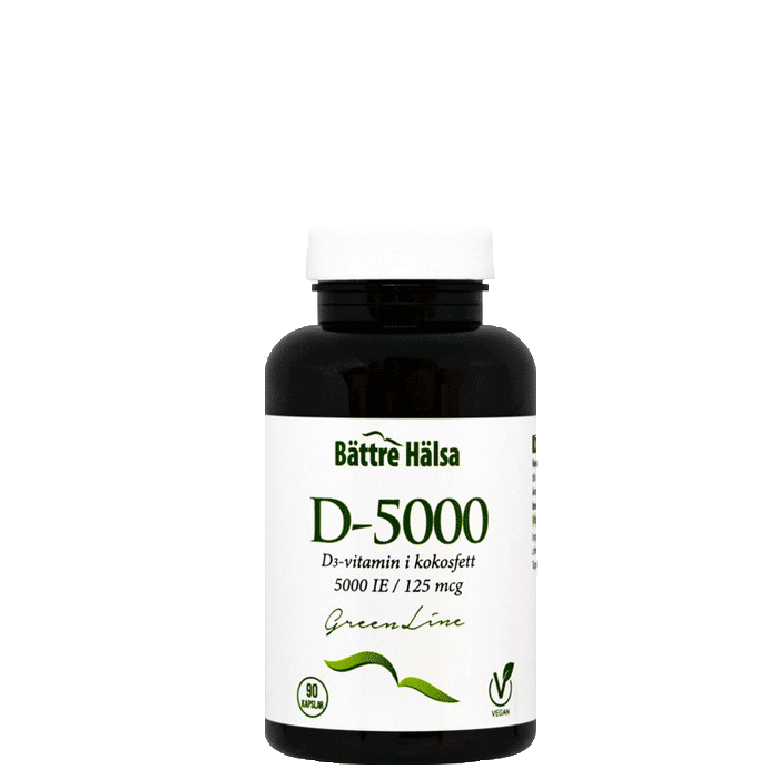 Bild av D3-5000 Vegan, 90 kapslar