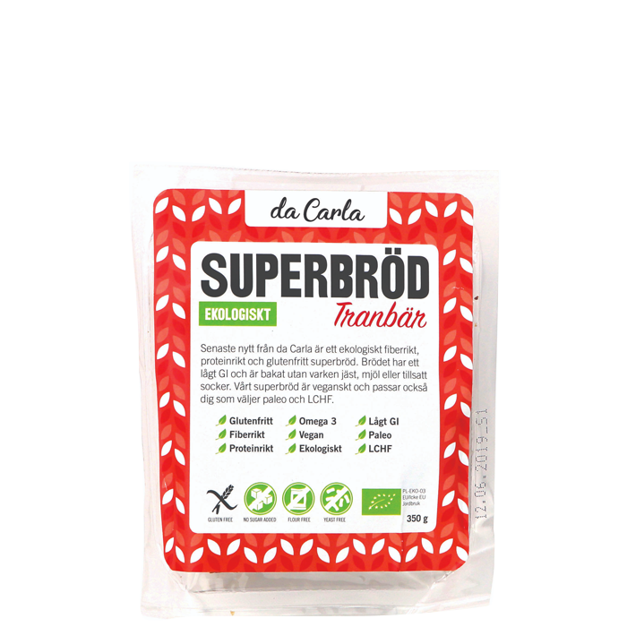 Bild av Superbröd Tranbär, 360 g