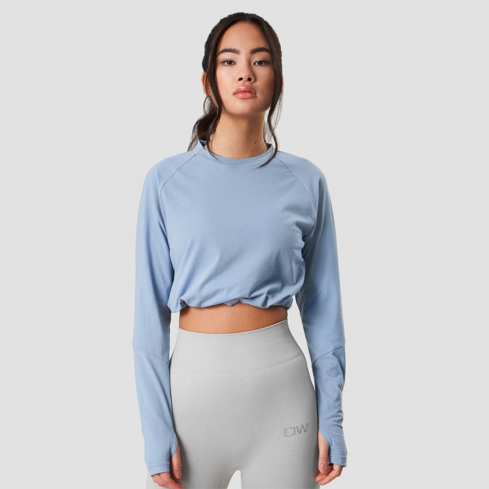 Bild av Define Cropped Adjustable Long Sleeve, Powder Blue