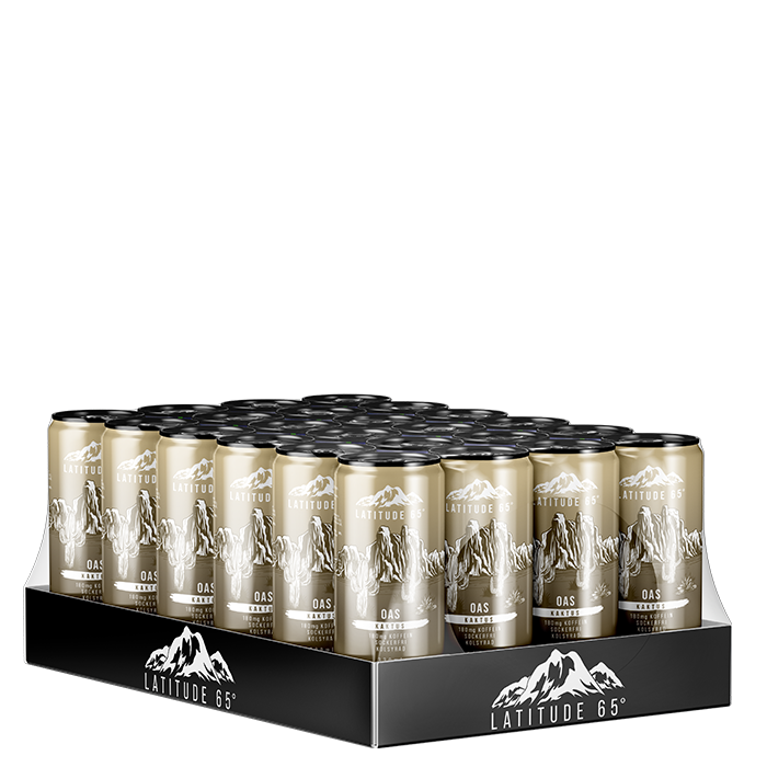 24 x Latitude 65 Energidryck 330 ml
