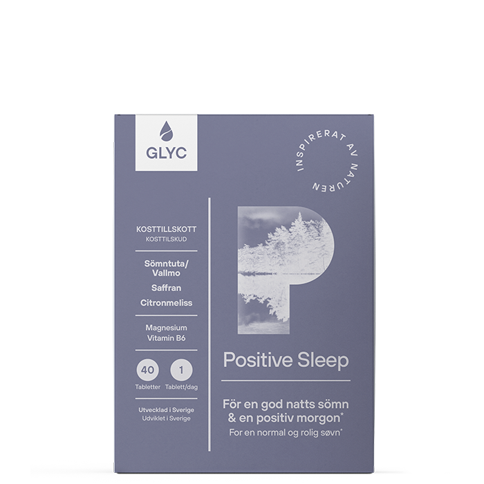 Glyc Positive Sleep 40 tabletter