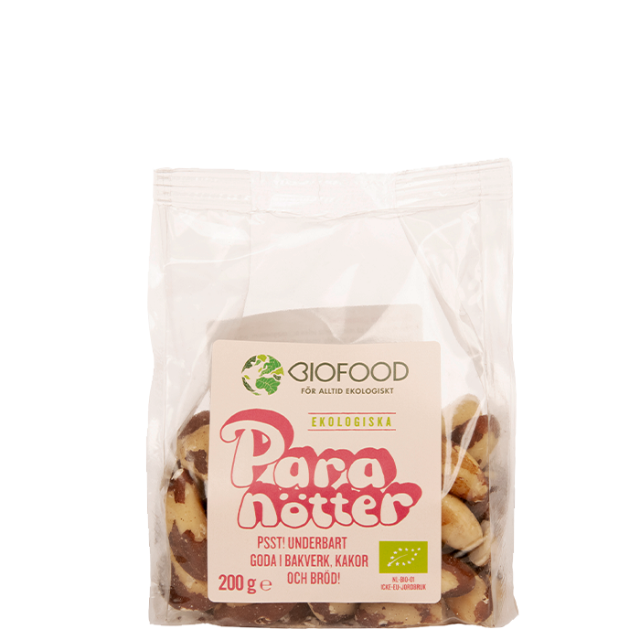 Paranötter Ekologiska 200 g