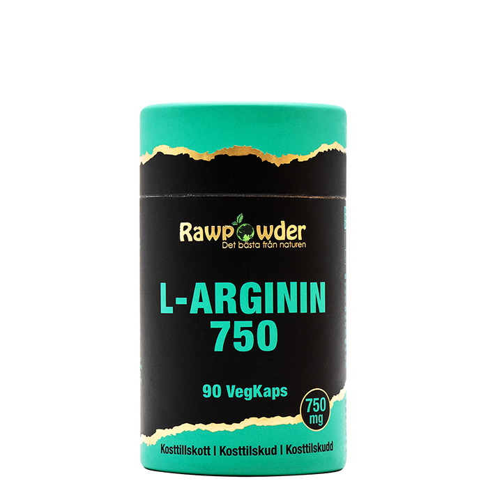 L-Arginin 750 mg 90 kapslar