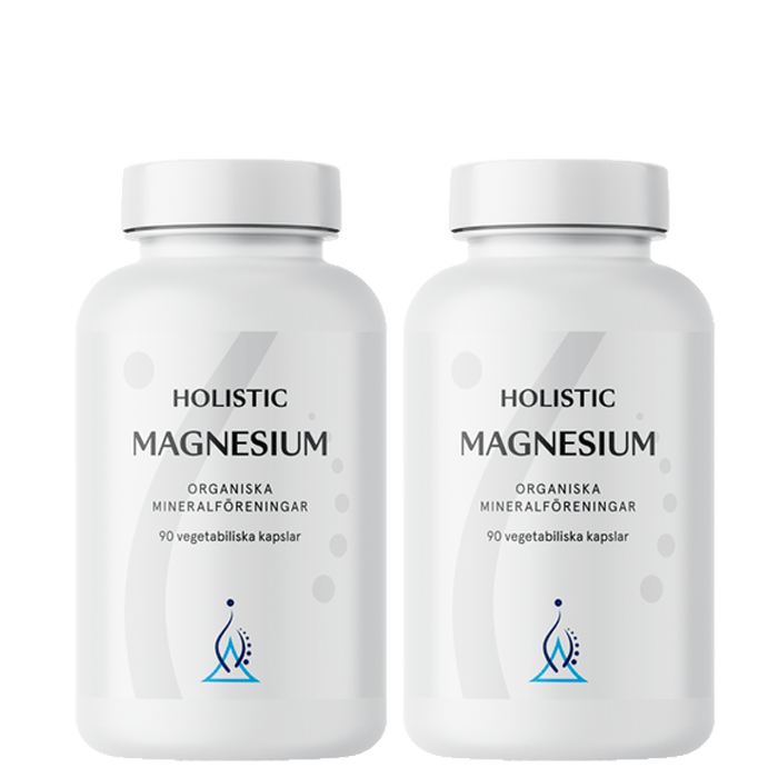 2 x Magnesium 120 mg 90 kapslar
