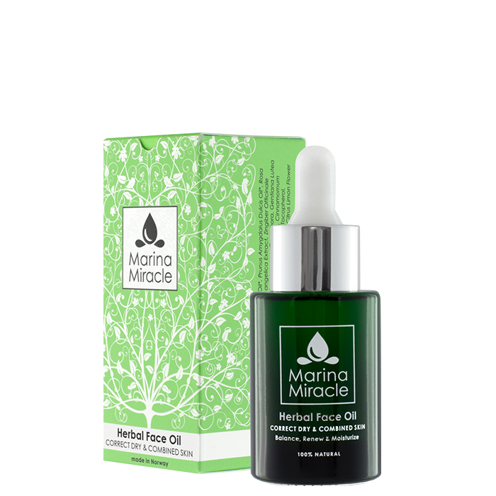 Marina Miracle Herbal Face Oil, 30 ml