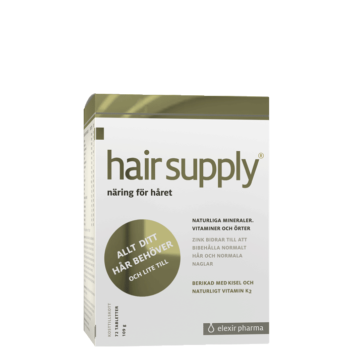 Bild av Hair Supply, 72 tabletter