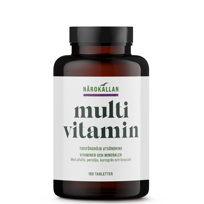 Multivitamin Tidsfördröjd 180 Tabletter