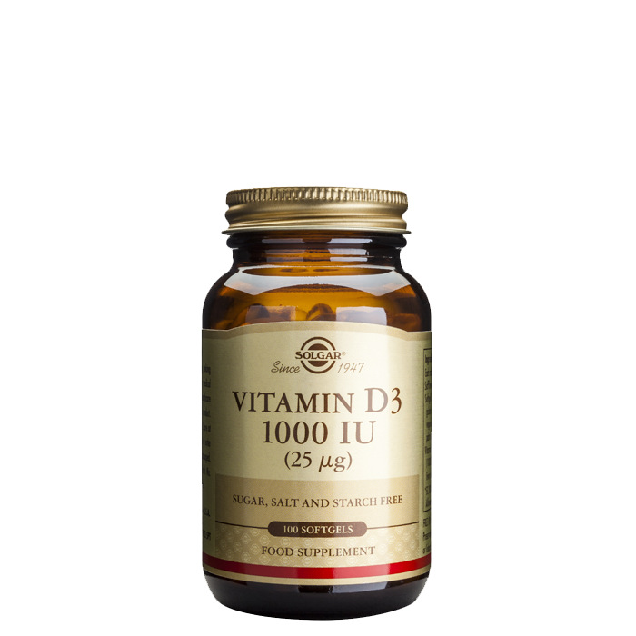 Vitamin D 1000 IU 100 kapslar