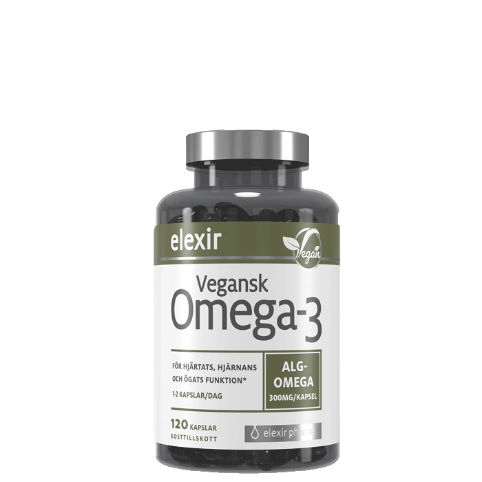 Vegansk Omega-3 120 kapslar