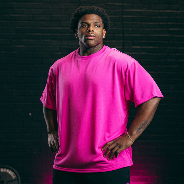 Nova Oversized T‑shirt Unisex Rosa