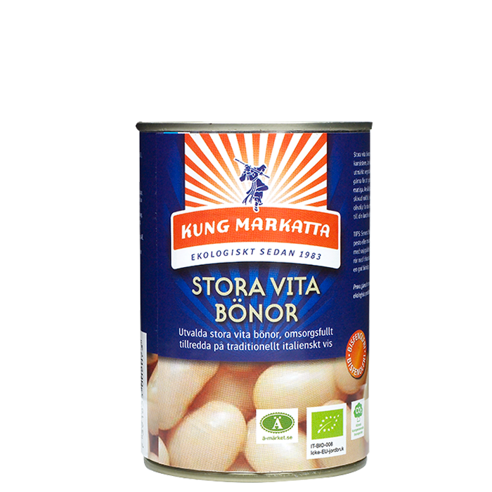Bild av Stora vita bönor, 400 g