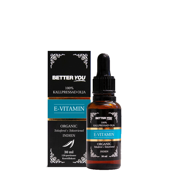 Kallpressad E-vitaminolja 30 ml
