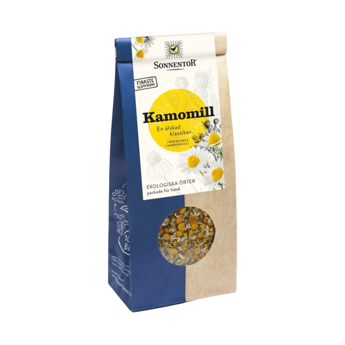 Kamomillte Hela Blommor Ekologiskt 50g