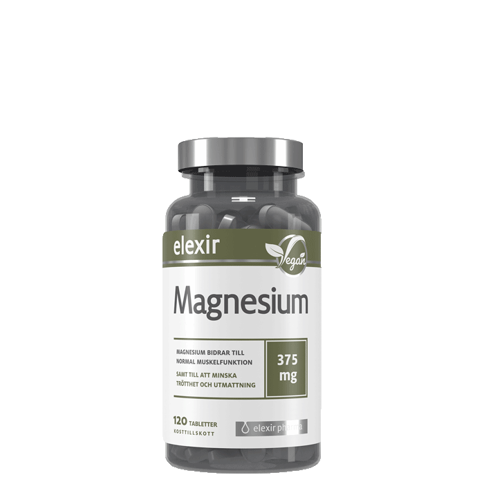 Magnesium 375 mg 120 tabletter