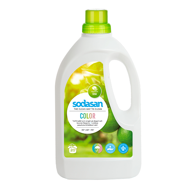 Sodasan Tvättmedel Lime, 1,5 L
