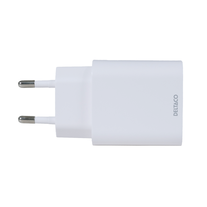 USB-v&auml;ggladdare 18W med 1x USB-A Vit