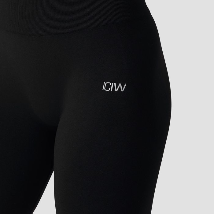 Smooth Seamless Biker Shorts Svart