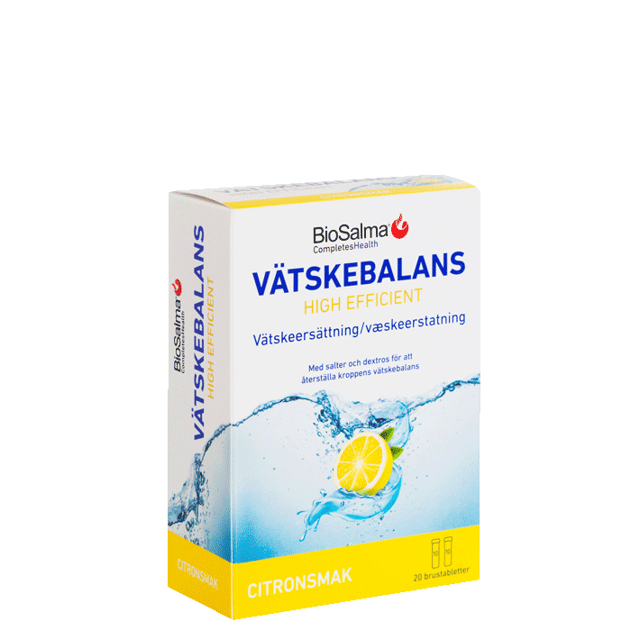 Bild av Vätskebalans Citron, 20 brustabletter