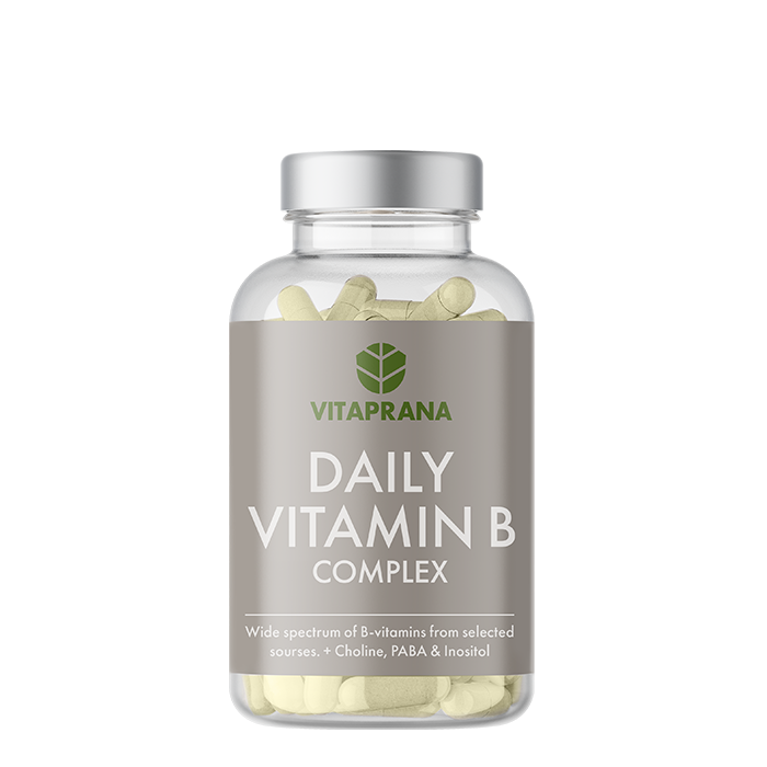 Daily Vitamin B Complex 100 kapslar - Vitaprana