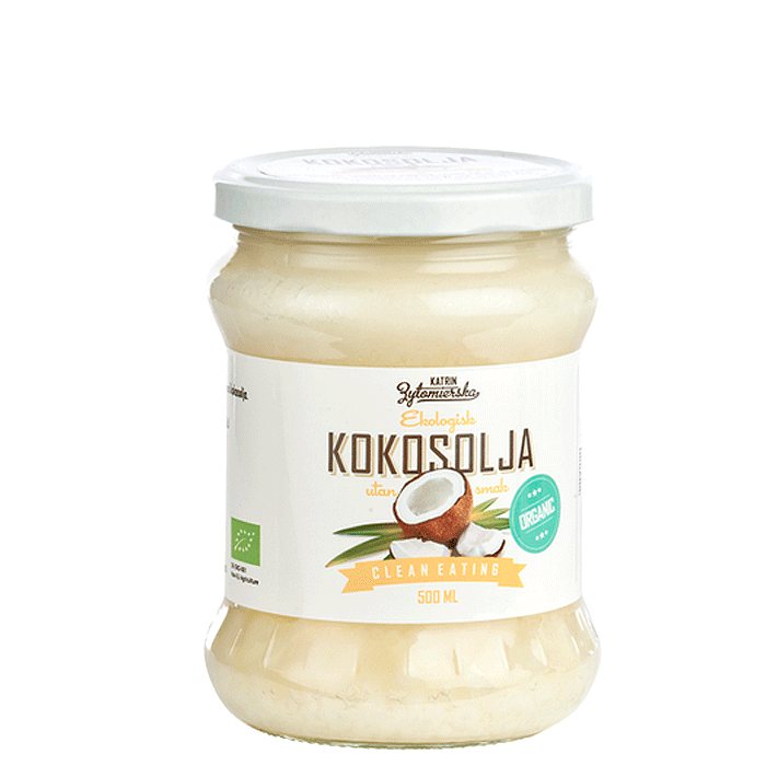 Kokosolja (utan smak) EKO, 500 ml