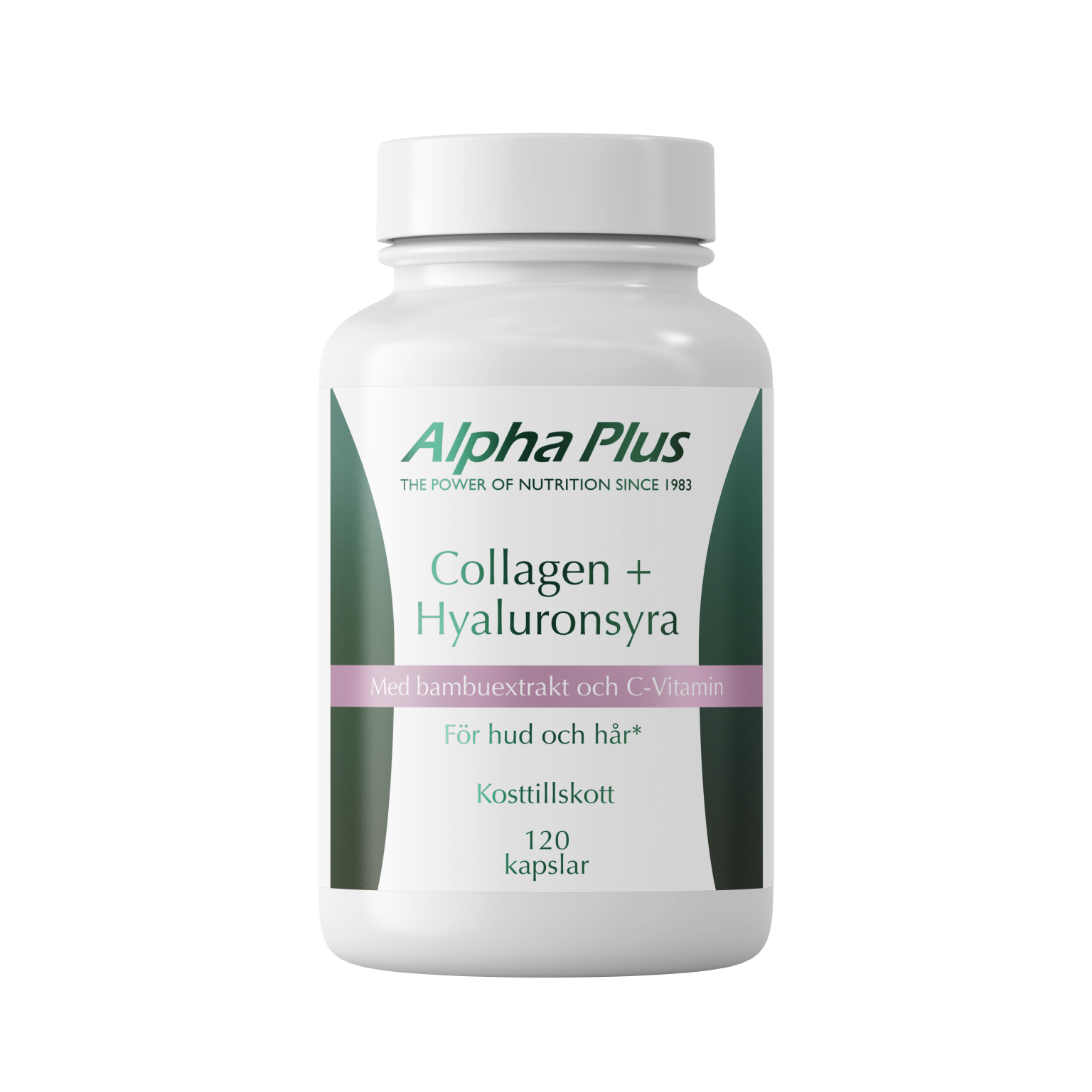 Collagen + Hyaluronsyra 120 kapslar