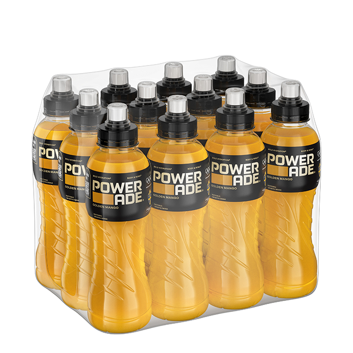 12 x Powerade 50 cl 2 kr pant