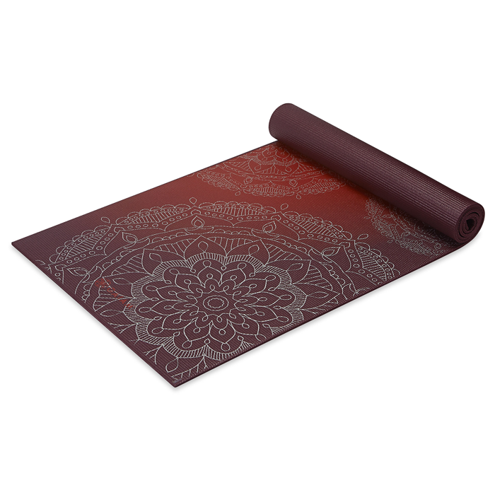 Yogamatta 6 mm R&ouml;d