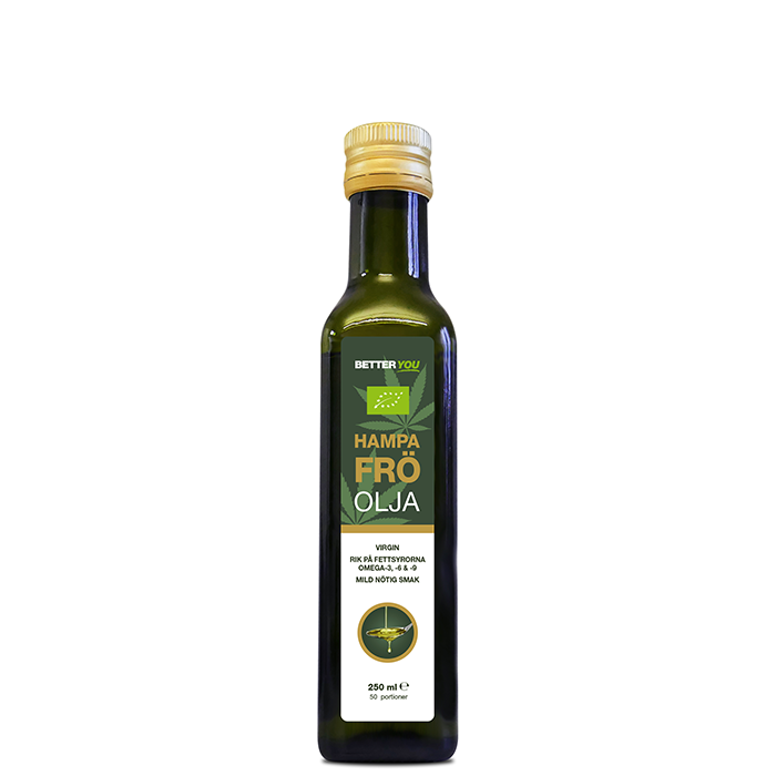 Hampafröolja 250 ml