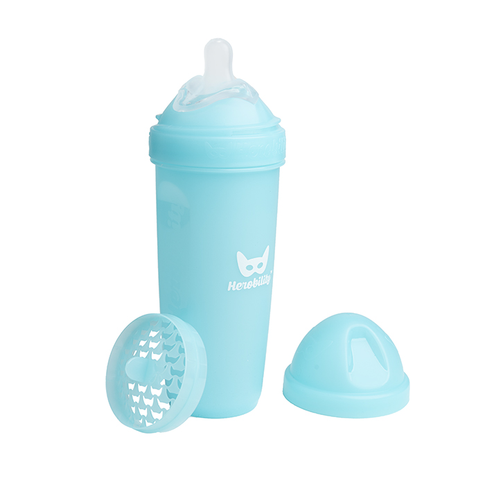 Nappflaska 340 ml Blå