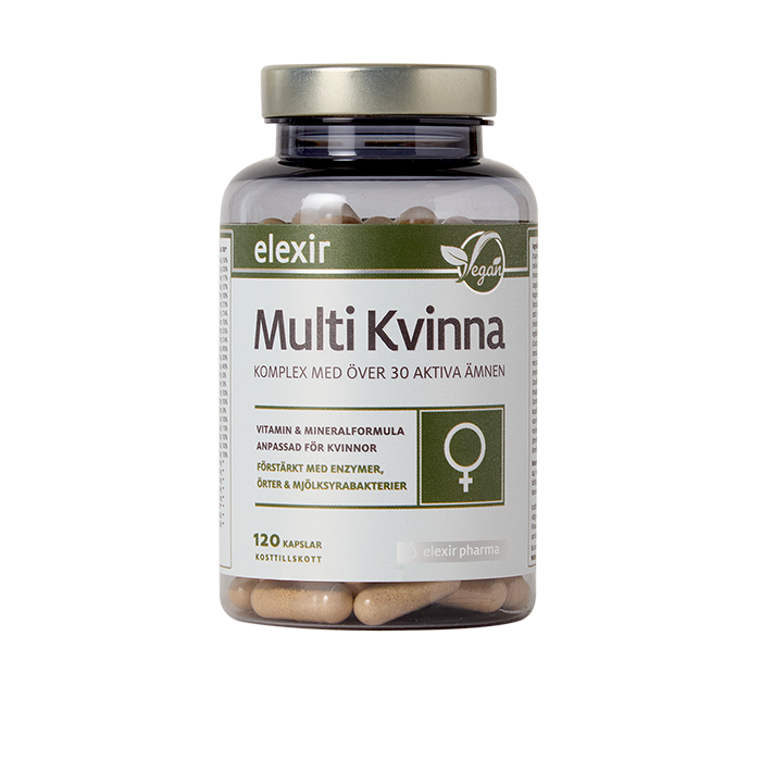 Multivitamin Kvinna 120 kapslar