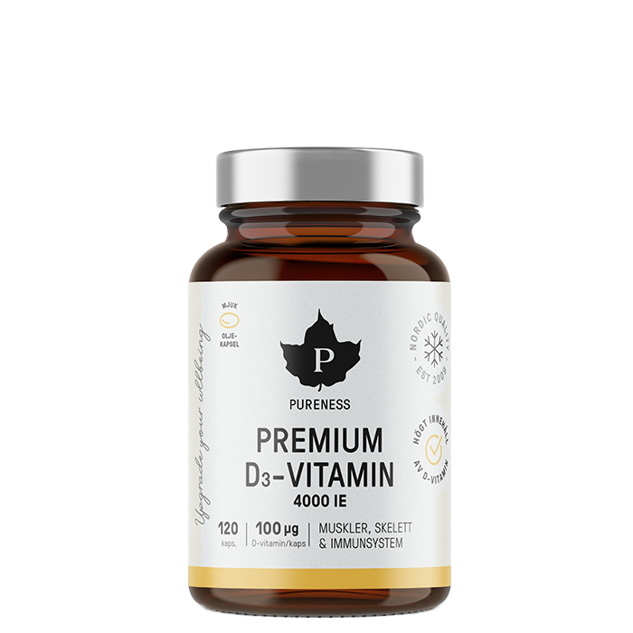 Premium D-Vitamin 120 kapslar