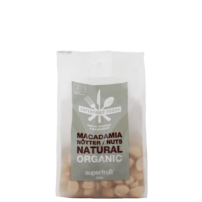 Macadamianötter Naturella 200g