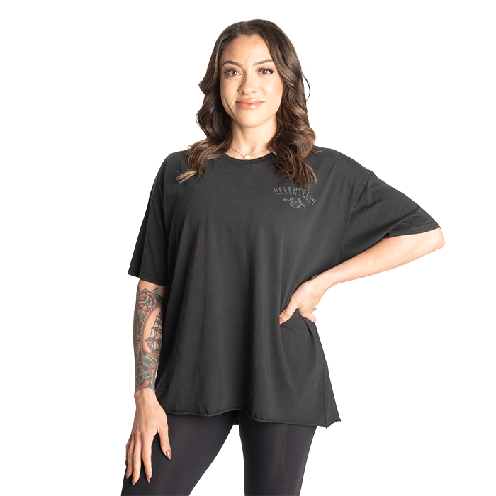 Relentless Oversize T-shirt Svart