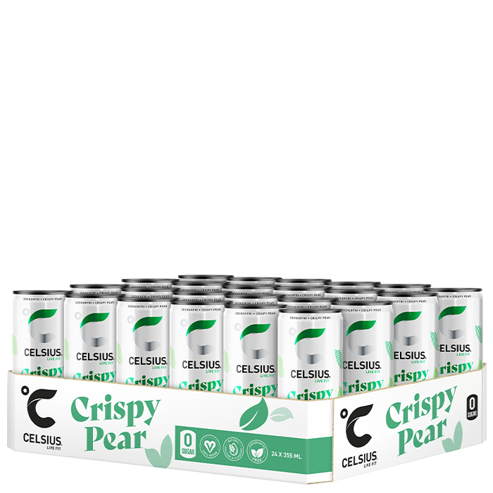 24 x Celsius Energidryck 355 ml Crispy Pear