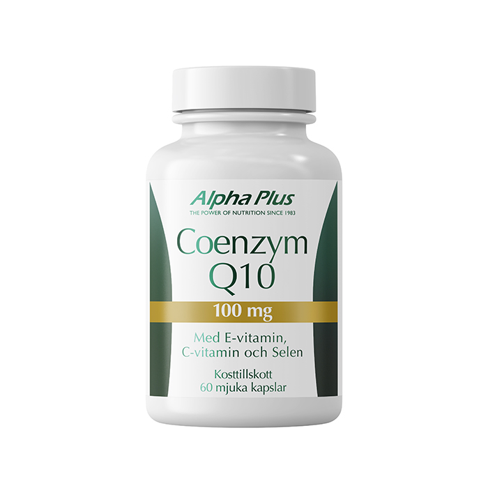 Coenzym Q10 100mg 60 mjuka kapslar
