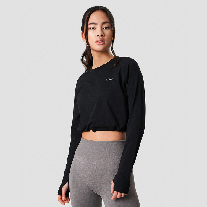 Bild av Define Cropped Adjustable Long Sleeve, Black