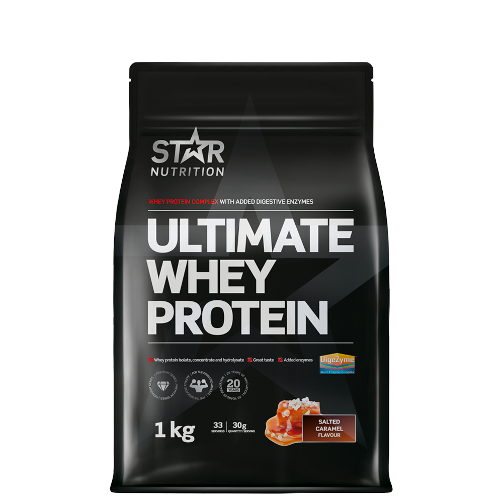 Ultimate Whey Vassleprotein 1 kg