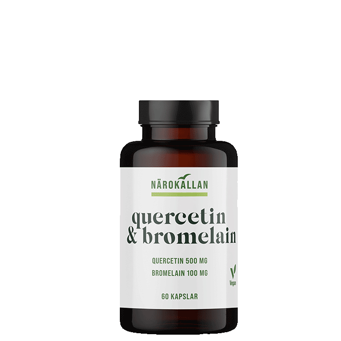Quercetin Bromelain 60 kapslar
