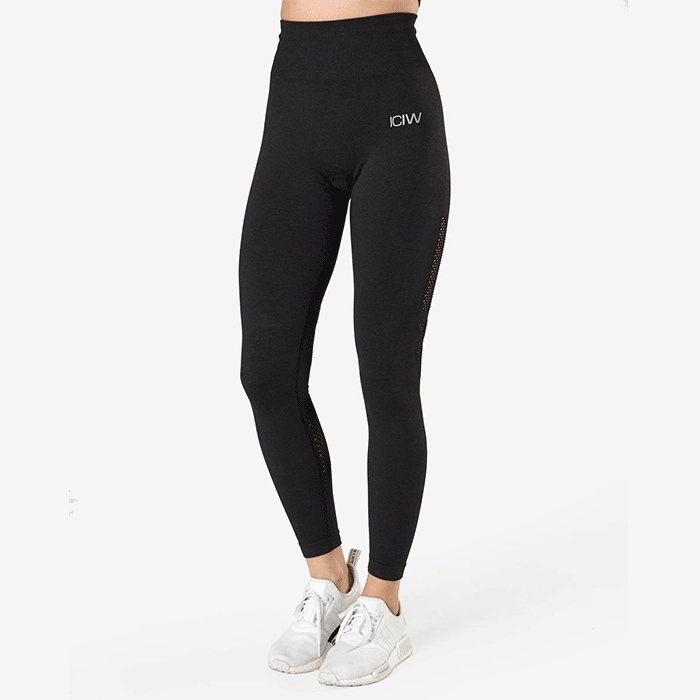 Bild av Queen Mesh 7/8 Tights, Graphite Melange