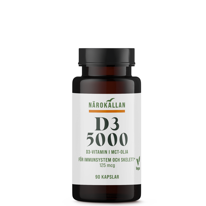 D3 5000 Vegan 90 kapslar